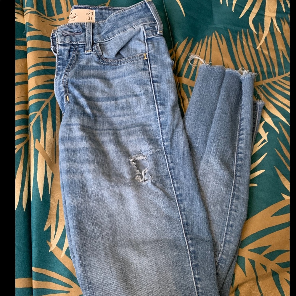 Hollister Jeans-00R W23 L31 Super Skinny High Rise